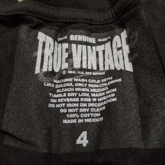 True Vintage Wonder Woman Black Graphic Tee - Short Sleeve 4 - Picture 3 of 3